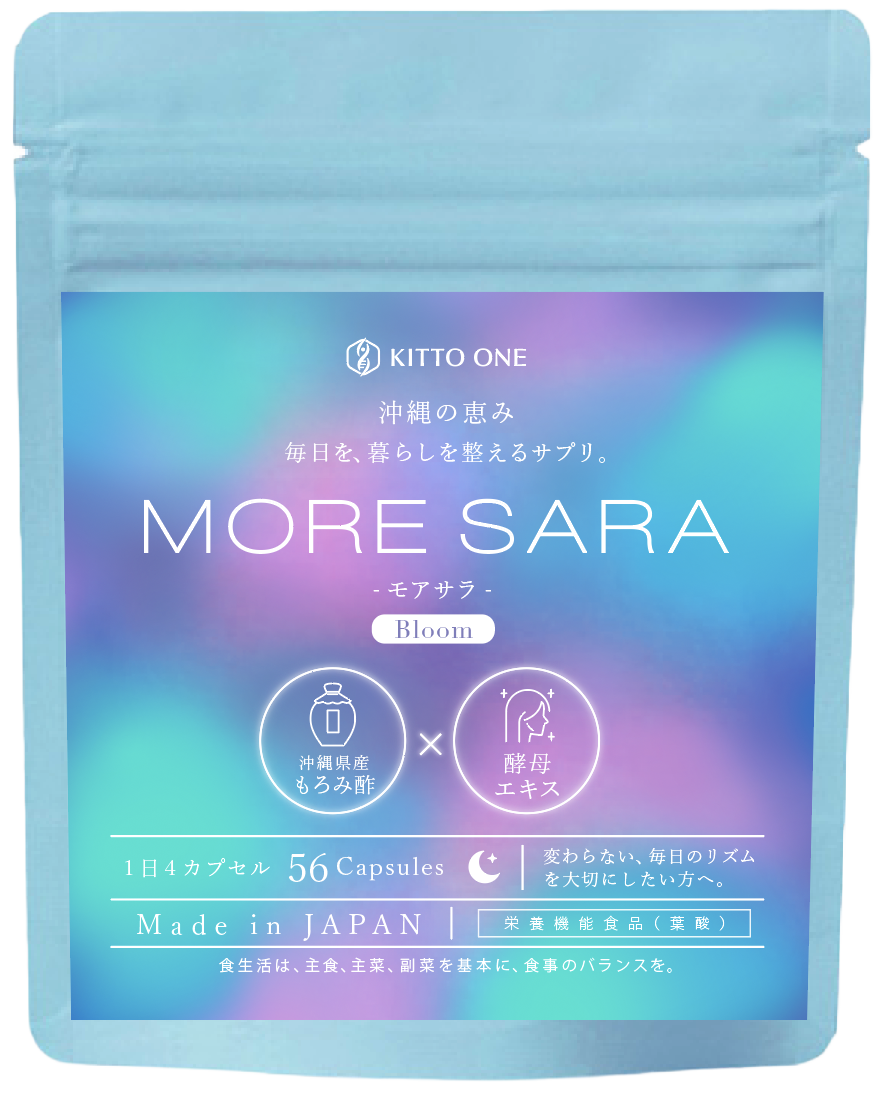 MORE SARA Bloom パッケージ